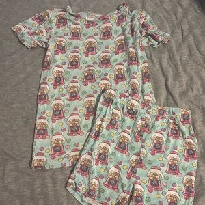 Posh peanut bubble gum print set